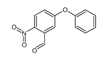 2-Nitro-5-phenoxybenzaldehyde Structure