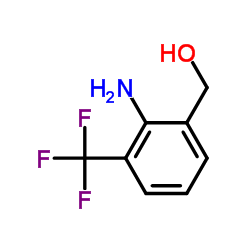 [2-Amino-3-(trifluoromethyl)phenyl]methanol Structure