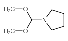 1-(二甲氧基甲基)吡咯烷结构式