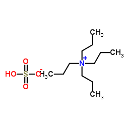 N,N,N-Tripropyl-1-propanaminium hydrogen sulfate Structure