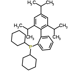 2-二环己基磷-2,4,6-三异丙基联苯结构式