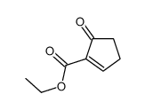 ethyl 5-oxocyclopentene-1-carboxylate结构式