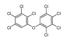 1,2,3,4-tetrachloro-5-(2,3,4,5-tetrachlorophenoxy)benzene结构式