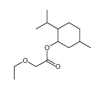 2-Isopropyl-5-methylcyclohexyl ethoxyacetate Structure