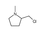 2-(chloromethyl)-1-methylpyrrolidine(SALTDATA: HCl)结构式