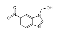 1H-Benzimidazole-1-methanol,6-nitro-(9CI) Structure