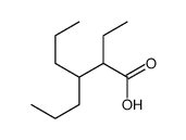 2-ethyl-3-propylhexanoic acid Structure