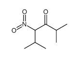 3-Hexanone, 2,5-dimethyl-4-nitro- Structure