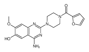 6-O-Demethyl prazosin Structure