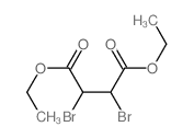 diethyl 2,3-dibromobutanedioate Structure