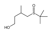 4-tert-butylsulfinyl-3-methylbutan-1-ol Structure