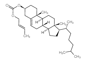 胆固醇丁烯基碳酸酯结构式