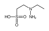 2-[amino(ethyl)amino]ethanesulfonic acid结构式