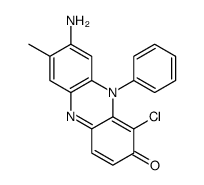 1-chloro-7-methyl-8-amino-10-phenyl-2-phenazinone Structure