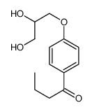 3-(p-Butyrylphenoxy)-1,2-propanediol picture