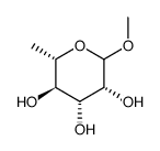 甲基L-鼠李吡喃糖苷结构式