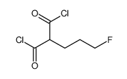 2-(3-fluoropropyl)propanedioyl dichloride结构式