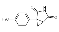 3-Azabicyclo[3.1.0]hexane-2,4-dione, 1-(4-methylphenyl)- Structure