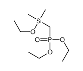 diethoxyphosphorylmethyl-ethoxy-dimethylsilane结构式