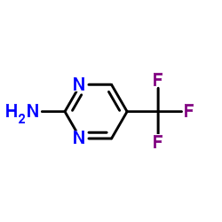 2-三氟甲基-5-氨基嘧啶结构式