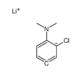 lithium,2-chloro-N,N-dimethylbenzene-4-id-1-amine Structure