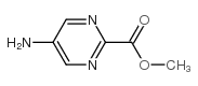 5-氨基嘧啶-2-羧酸甲酯结构式