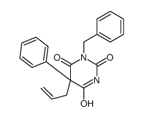 5-Allyl-1-benzyl-5-phenylbarbituric acid Structure