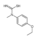 Thiourea,N-(4-ethoxyphenyl)-N-methyl- Structure