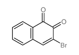 3-bromonaphthalene-1,2-dione Structure