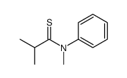 N,2-dimethyl-N-phenylpropanethioamide Structure