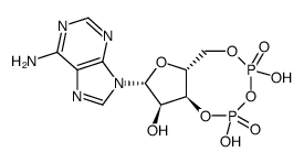 cyclic adenosine 3',5'-diphosphate结构式