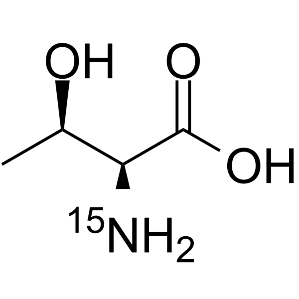 L-Threonine-15N Structure