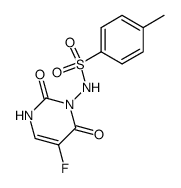 3-(p-Tolylsulfonylamino)-5-fluorouracil Structure