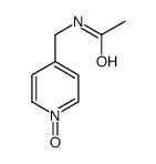 N-[(1-oxidopyridin-1-ium-4-yl)methyl]acetamide结构式