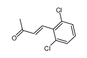 4-(2,6-二氯苯基)丁-3-烯-2-酮结构式