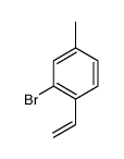2-bromo-1-ethenyl-4-methylbenzene Structure