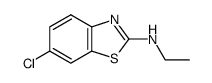 2-Benzothiazolamine,6-chloro-N-ethyl-(9CI) Structure
