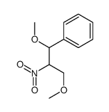 (1,3-dimethoxy-2-nitropropyl)benzene结构式