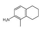 1-methyl-5,6,7,8-tetrahydro-[2]naphthylamine结构式
