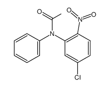 N-(5-chloro-2-nitro-phenyl)-N-phenyl-acetamide Structure