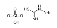 aminothiourea,perchloric acid Structure
