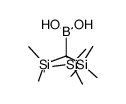 dihydroxy{tris(timethylsilyl)methyl}borane结构式