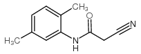 2-氰基-N-(2,5-二甲基苯基)-乙酰胺结构式