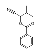 (1-cyano-2-methylpropyl) benzoate Structure