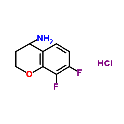 7,8-difluoro chroman-4-amine Structure