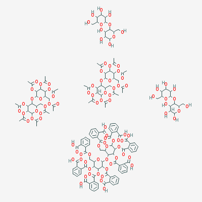 Cellulose acetate phthalate Structure