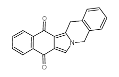 Benz[5,6]isoindolo[2,1-b]isoquinoline-8,13-dione,5,14-dihydro- Structure