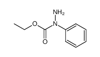 Hydrazinecarboxylic acid,1-phenyl-,ethyl ester结构式
