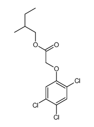 2-methylbutyl 2-(2,4,5-trichlorophenoxy)acetate Structure