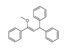 (Z)-1-methoxy-1,3,3-triphenylpropene结构式